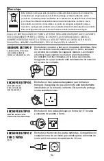 Предварительный просмотр 26 страницы Waring WFP14SE Manual