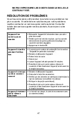 Preview for 67 page of Waring WFP16SCD Manual