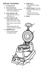 Preview for 4 page of Waring WICSP180 Instruction Book