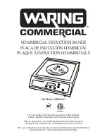 Waring WIH400 Manual preview