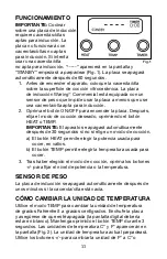 Preview for 11 page of Waring WIH400CND Manual