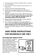 Preview for 3 page of Waring WMK200 User Manual