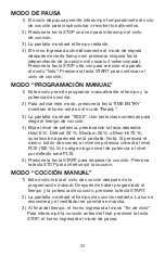 Preview for 31 page of Waring WMO90 Manual