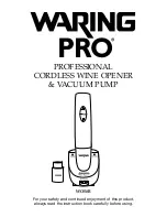 Предварительный просмотр 1 страницы Waring WO50B Quick Manual