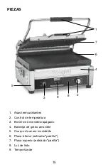 Preview for 15 page of Waring WPG250TSWE Instructions Manual