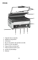 Preview for 25 page of Waring WPG250TSWE Instructions Manual