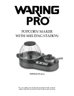 Preview for 1 page of Waring WPM1000 Series User Manual