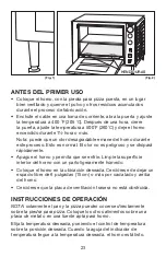 Preview for 23 page of Waring WPO700 Instruction Book