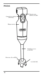 Предварительный просмотр 10 страницы Waring WSB35 Operation Manual