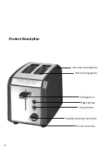 Preview for 4 page of Waring WT200RU Manual