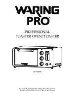 Waring WTO150 User Manual предпросмотр