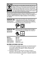 Preview for 13 page of Waring WW180K Instructions For Use Manual