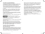 Preview for 5 page of Waring WW300BX Manual