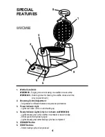 Preview for 4 page of Waring WWCM180 Manual