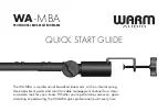 Предварительный просмотр 1 страницы Warm Audio WA-MBA Quick Start Manual