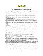 Preview for 13 page of Warm House Valencia VWWF-1/0306 Important Instructions & Operating Manual