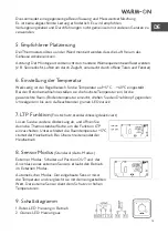 Предварительный просмотр 15 страницы Warm-On AC3082 User Manual