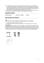 Preview for 21 page of Warm Tech 5411074195410 Original Instructions Manual