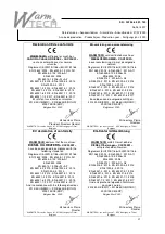 Preview for 52 page of Warm Tech CAC20KW Original Instructions Manual