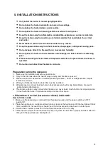 Preview for 46 page of Warm Tech WTCAC30R Original Instructions Manual