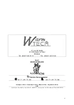 Preview for 61 page of Warm Tech WTCAC30R Original Instructions Manual