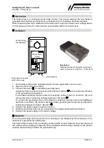 Preview for 2 page of Warmbier 7100.181.K User Manual