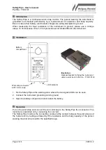 Preview for 2 page of Warmbier 7100.181 User Manual