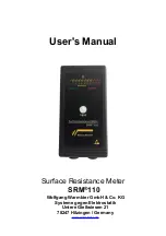 Preview for 1 page of Warmbier SRM 110 User Manual