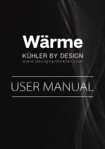 Wärme WH-20P User Manual preview