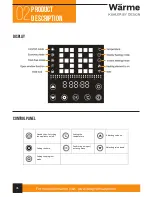 Предварительный просмотр 5 страницы Wärme WH-24P User Manual