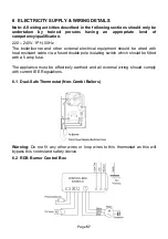 Preview for 58 page of WarmFlow Agentis B Series Manual