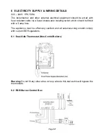 Preview for 39 page of WarmFlow Boilerhouse B120HE User Manual