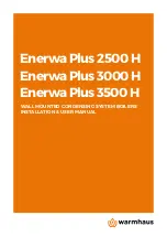 Warmhaus Enerwa Plus 2500 H Installation & User Manual preview