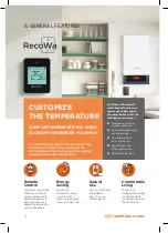 Preview for 6 page of Warmhaus RecoWa Installation Manual And User'S Manual