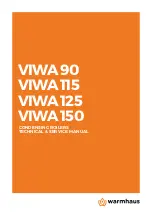 Warmhaus VIWA 115 Technical & Service Manual предпросмотр