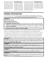 Preview for 5 page of Warming Trends CFBL170 NG Owner'S Manual And Instruction Manual