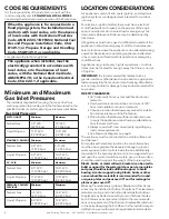 Preview for 6 page of Warming Trends CFBL170 NG Owner'S Manual And Instruction Manual