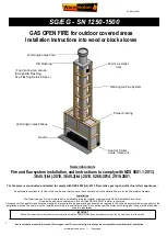 Warmington EG 1250 Installation Instructions Manual preview