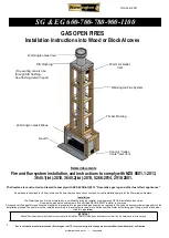 Warmington EG 700 Installation Instructions Manual preview