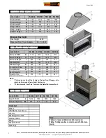 Preview for 3 page of Warmington Gas Nouveau SN 900 Installation Instructions And Service Manual