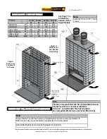 Предварительный просмотр 7 страницы Warmington Nouveau Pizzeria SN1250 Double Flue Installation Instructions Manual