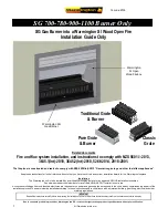 Preview for 1 page of Warmington SG 1100 Installation Manual