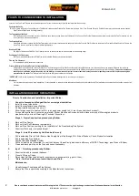 Preview for 2 page of Warmington SG 700 Installation Instructions Manual