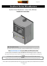 Preview for 1 page of Warmington Southern Series Installation Instructions Manual