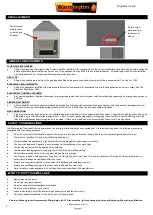 Preview for 4 page of Warmington TFG 1000 Installation And Operating Instructions Manual