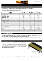 Preview for 13 page of Warmington TFG 1000 Installation And Operating Instructions Manual