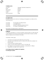 Preview for 2 page of Warmlite CAMBRIDGE WL45043 Instruction Manual