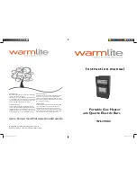 Предварительный просмотр 2 страницы Warmlite WL39002 Instruction Manual