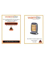 Warmlite WL42002 Instruction Manual предпросмотр