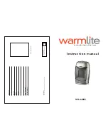 Preview for 1 page of Warmlite WL44005 Instruction Manual